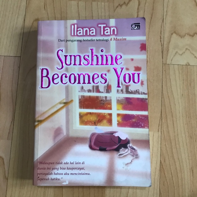 Sunshine Becomes You - novel Ilana Tan preloved