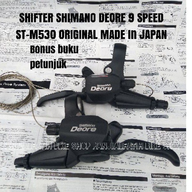 Shifter Shimano 9 Speed Ori Shifter Shimano Deore 9 Speed Japan Quality