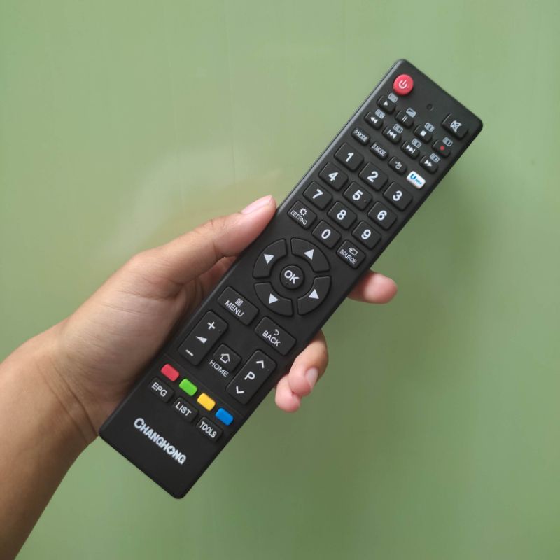 Remot TV CHANGHONG LED Digital Smart TV Original Terbaru - Remot CHANGHONG LED Digital Smart TV