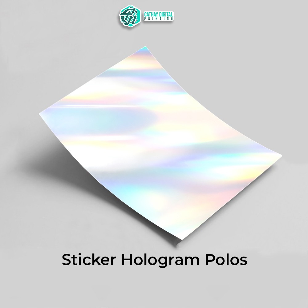 

Stiker Hologram, Gold, Silver A3+ (Polos)