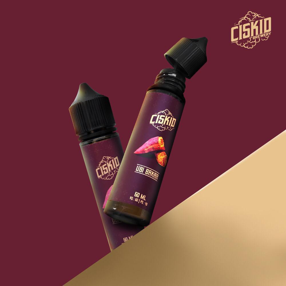 LIQUIDS CISKID UBI BAKAR 60ML NEW LIQUID PALING ENAK MURAH UNIK