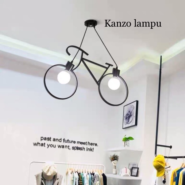 Lampu gantunh hias sepeda / nordic