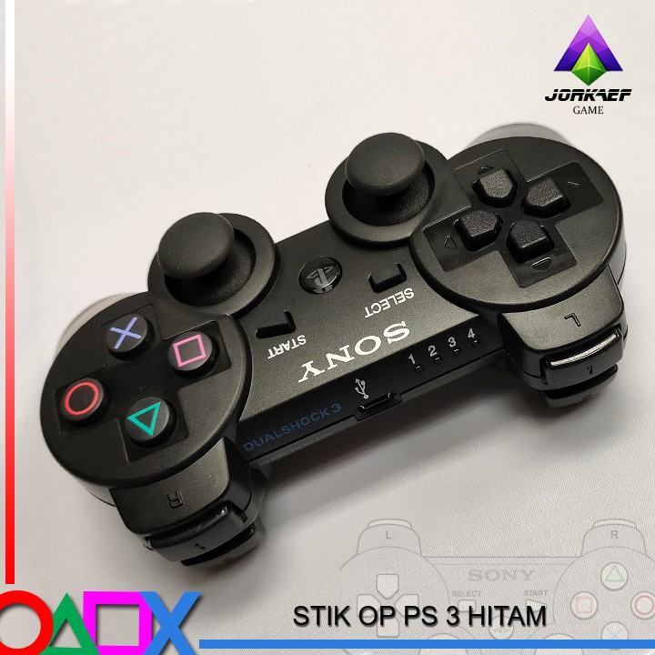 Stick PS 3 Stick PS3 DS3 Ori Pabrik HITAM Murah Free kabel USB