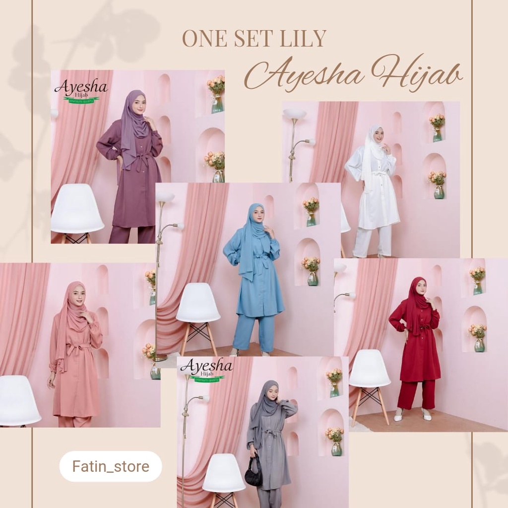 Ayesha Hijab One Set Lyly