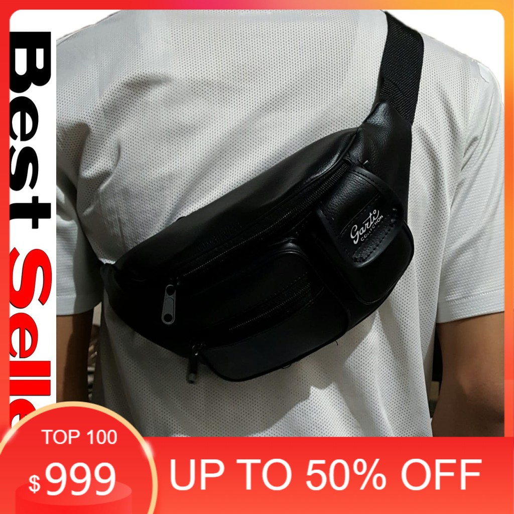 Promo Flash Sale Tas Weist Waist Bag Pinggang Travel Wanita Unisex Un3 Pria Anak Sekolah Batam Emory