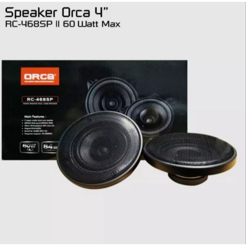 Speaker ORCA 4 inch Speaker Pintu 4 inch ORCA