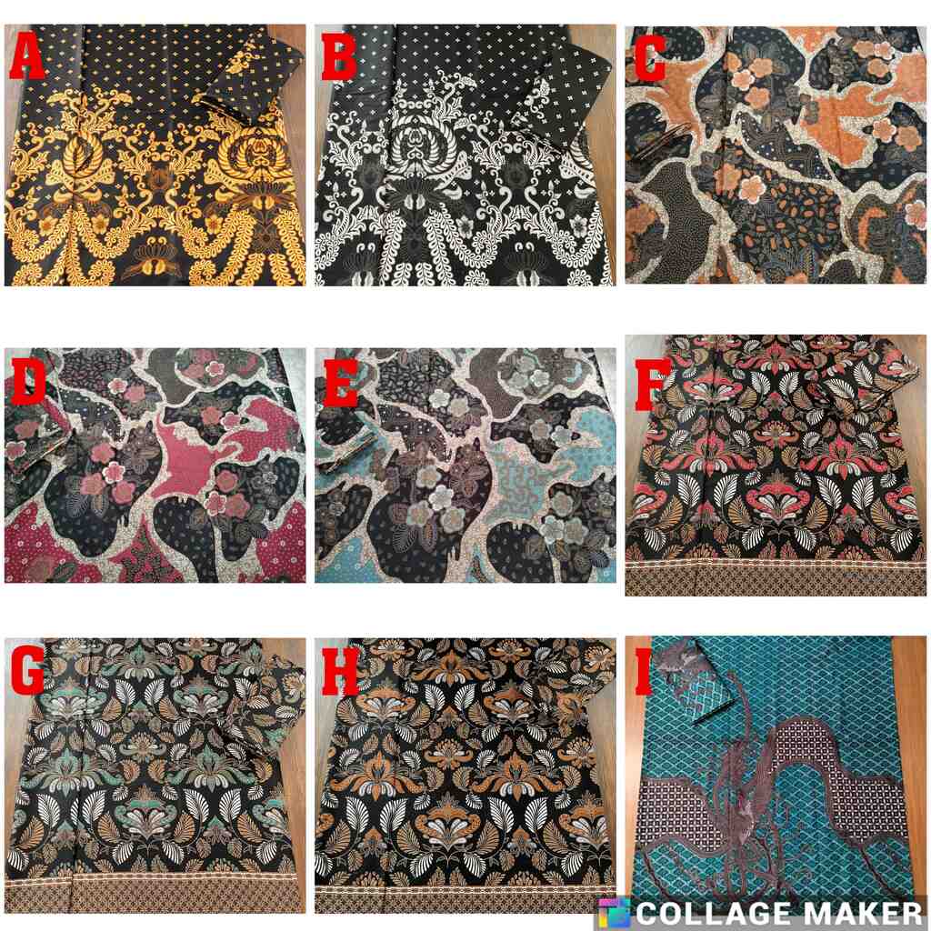 Jual Kain Batik Halus Kain Bakal Sogan New Arrival Bahan Batik