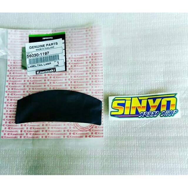 Stiker lampu ninja RR OLD SE