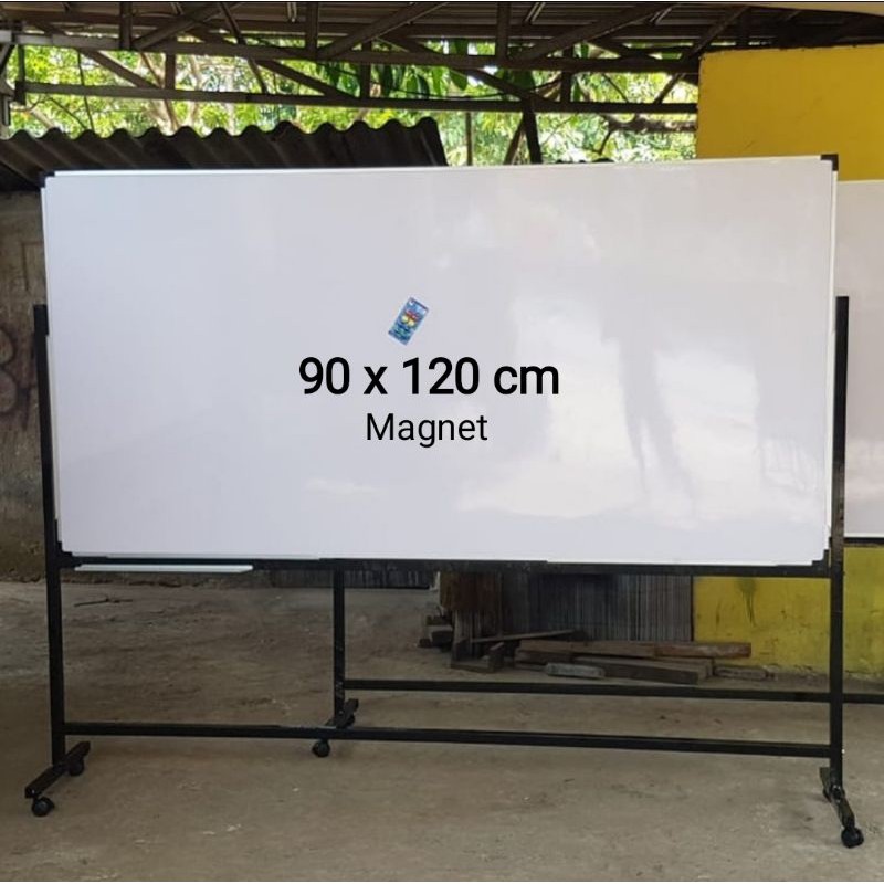 Whiteboard magnet kantor 90x120cm