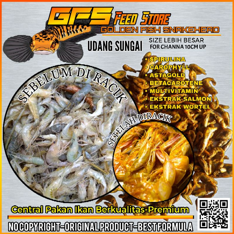 Udang Setan Xtra Killer Yellow By GFS Original