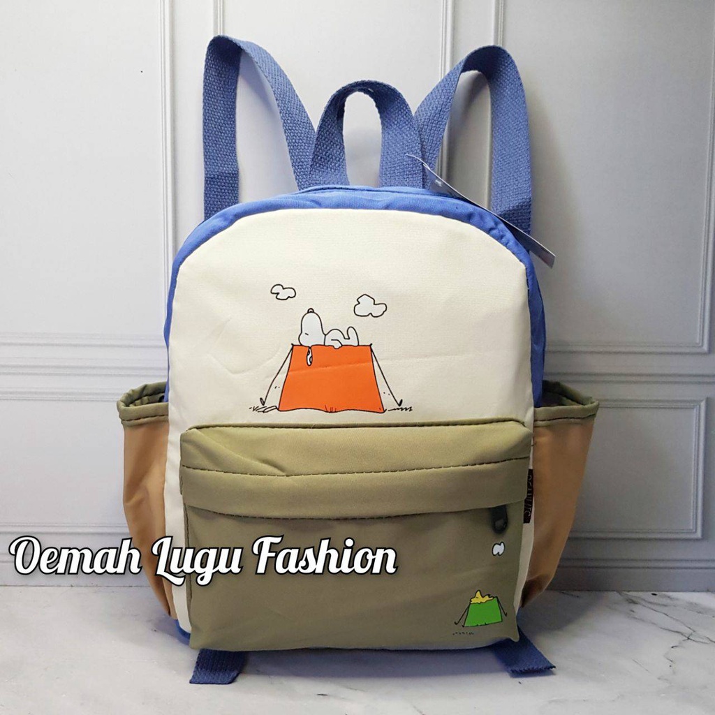 TAS RANSEL ANAK ZARAA SNOOPY / TAS SEKOLAH ANAK SNOOPY