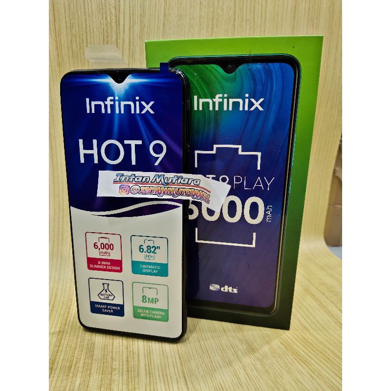 Infinix Hot 9 Play Ram 2GB / Rom 32GB (Second)