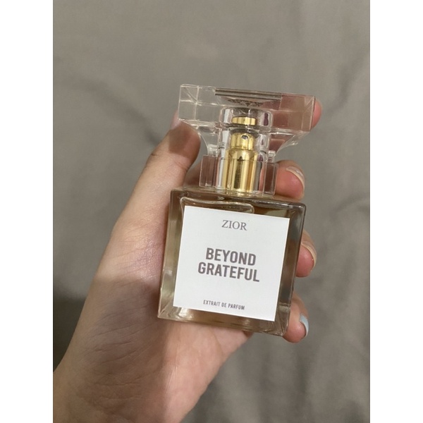 (BOOKEED) zior parfume beyond grateful extrait the parfum dari bali