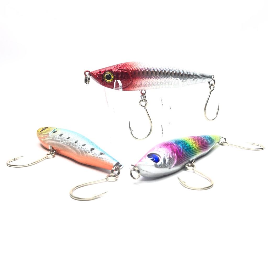 Umpan Lure Casting Stickbait 20gr + 2 Single Hook