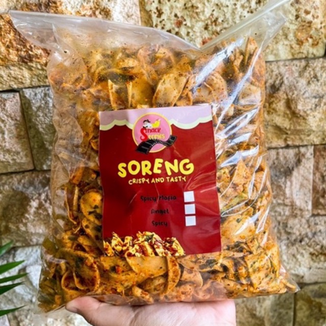 

basreng pedas daun jeruk/basreng/basreng 1kg/basreng daun jeruk