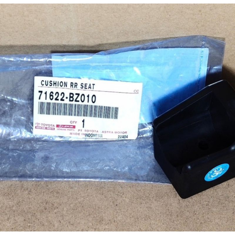 Karet Bantalan Jok Bangku Belakang Avanza Xenia Original 71622-BZ010