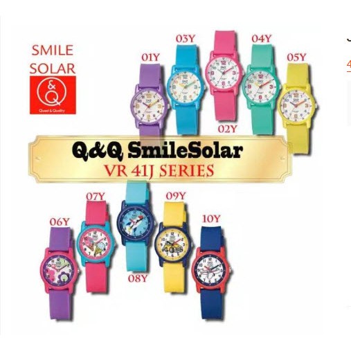 Jam Tangan Original QQ Jam Tangan Wanita Dan Anak VR 41 QnQ Imut