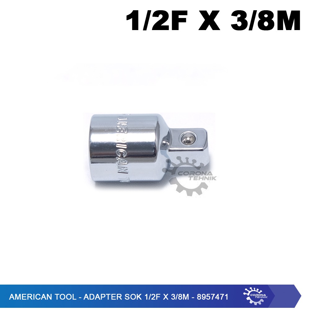 American Tool - Adapter Sok 1/2F x 3/8M  - 8957471