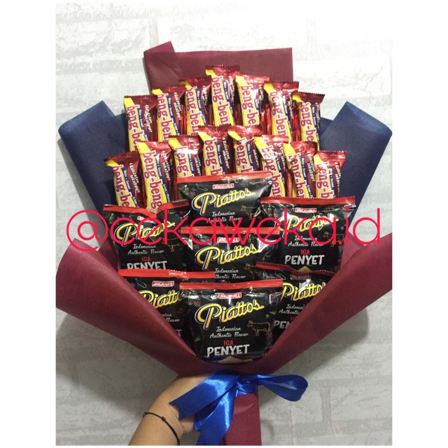 Snack Bouquet Bucket Jajanan Buket Snack Termurah Shopee Indonesia