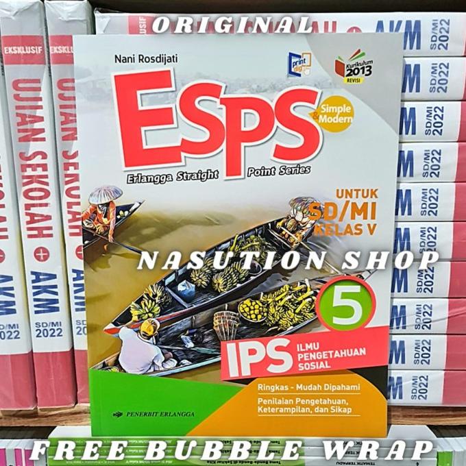 

Buku ESPS IPS kelas 5 SD Erlangga Star Seller Termurah
