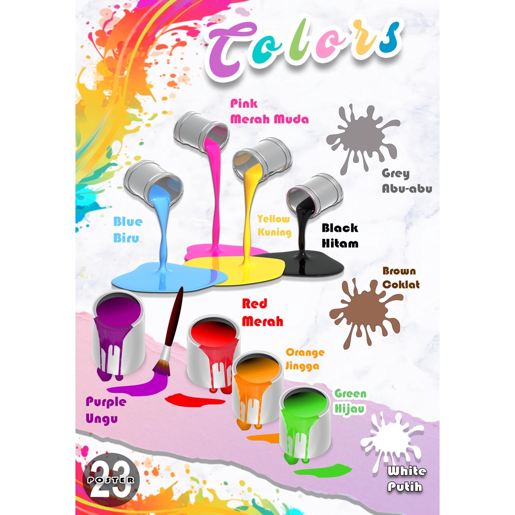Jual Poster Warna | Shopee Indonesia