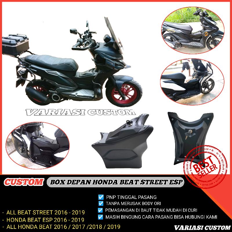 Box Depan Tengah Honda Beat street Esp 2017 Sampai 2019