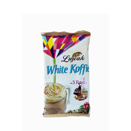 

Luwak white koffie 3 rasa 10x20g