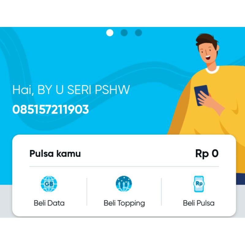 Nomor Cantik BY.U Spesial Tahun PSHW