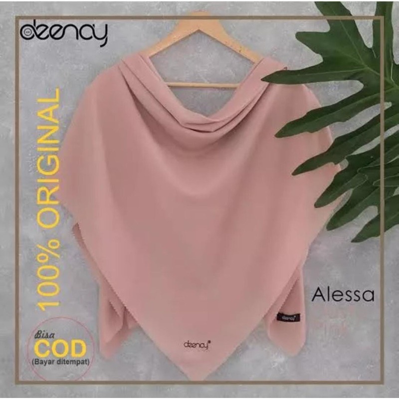 KERUDUNG DENAY ORI//SEGIEMPAT DENAY//JILBAB TERLARISS//KERUDUNG POLOS