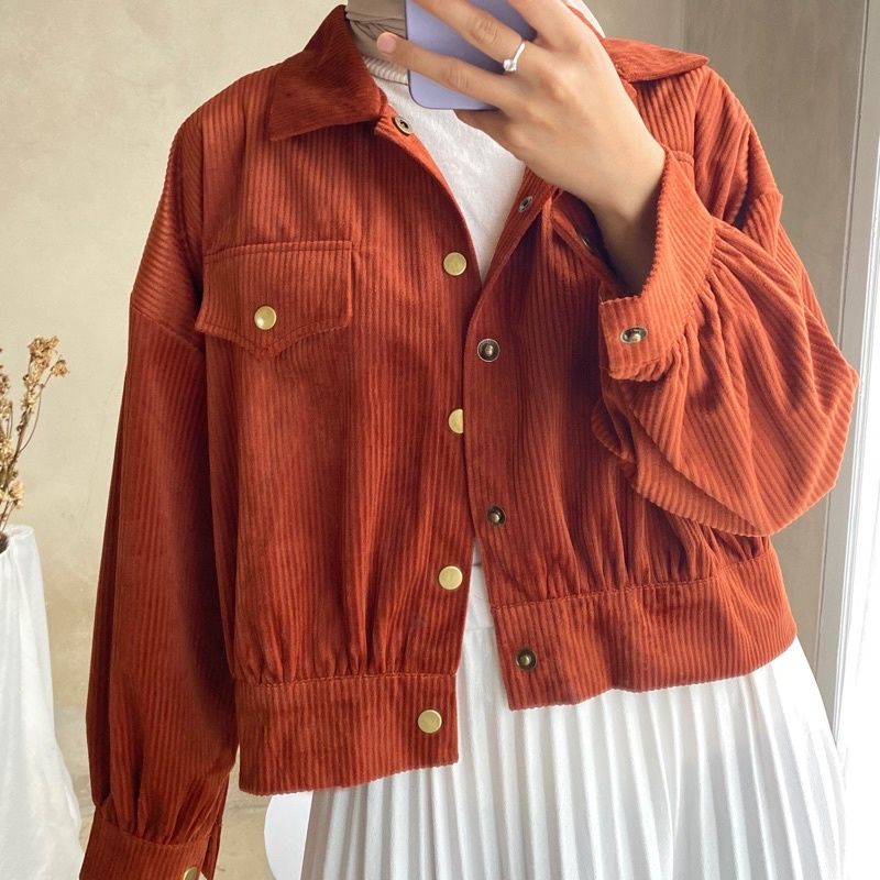 Corduroy Jacket by Edmee.outfit