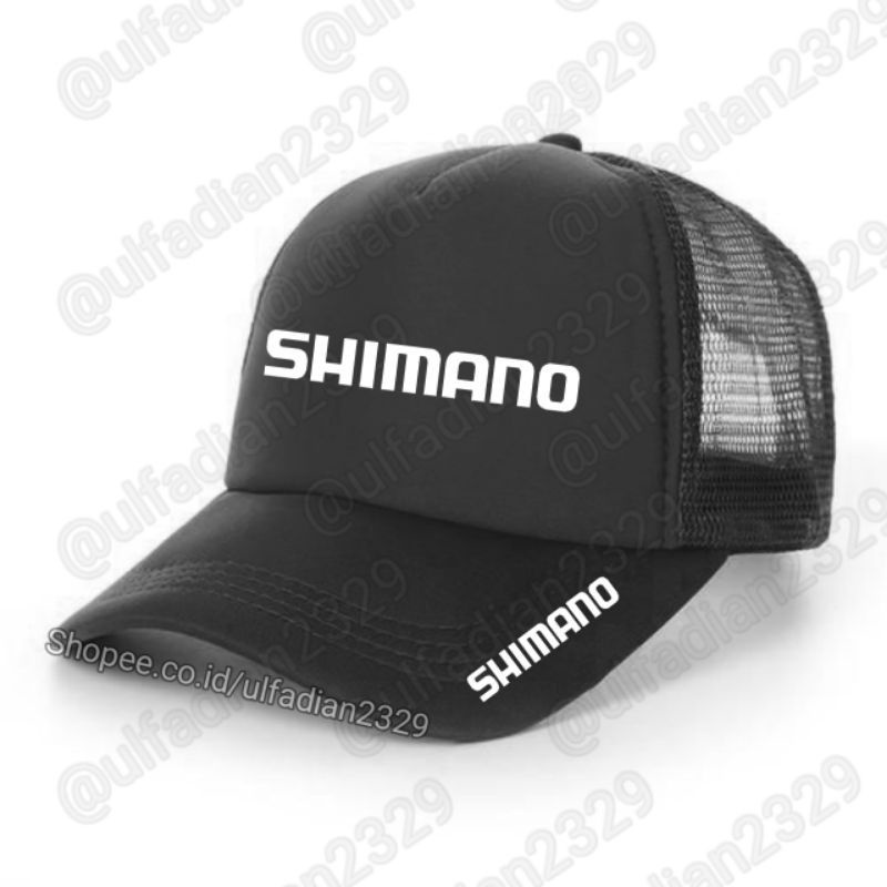Topi SHIMANO Trucker / Topi Hat Mancing keren