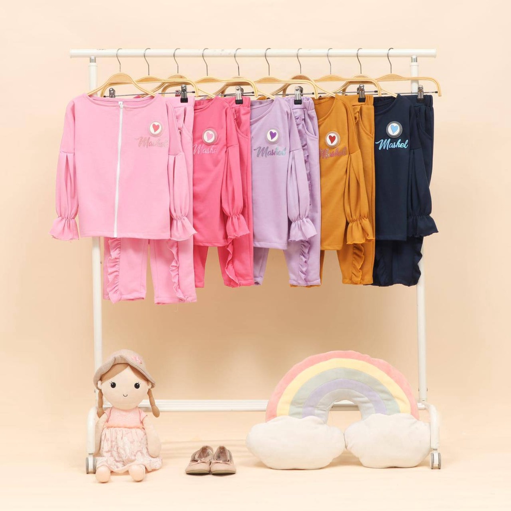 Setelan anak Glowing sweet sweater set By Mashel