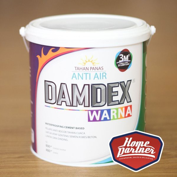 Damdex Warna  Hitam  800gram GRATIS SEMEN Cat  Pelapis Anti 