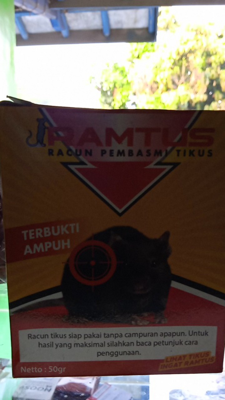Obat Racun Tikus Ampuh Mati Kering Ramtus Perangkap / Pengusir / Jebakan Tikus Massal Tidak Berbau