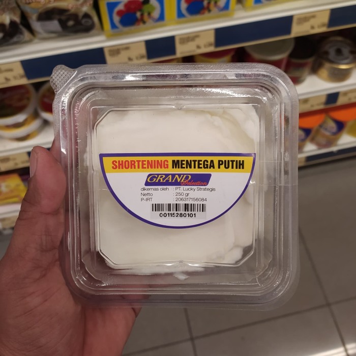 mentega putih 250gr