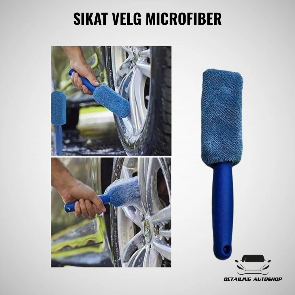 Sikat Velg Brush Microfiber Ban Mobil