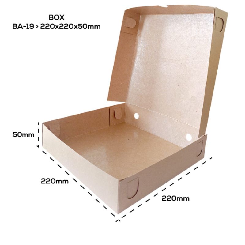 BOX KRAF 22X22X5CM