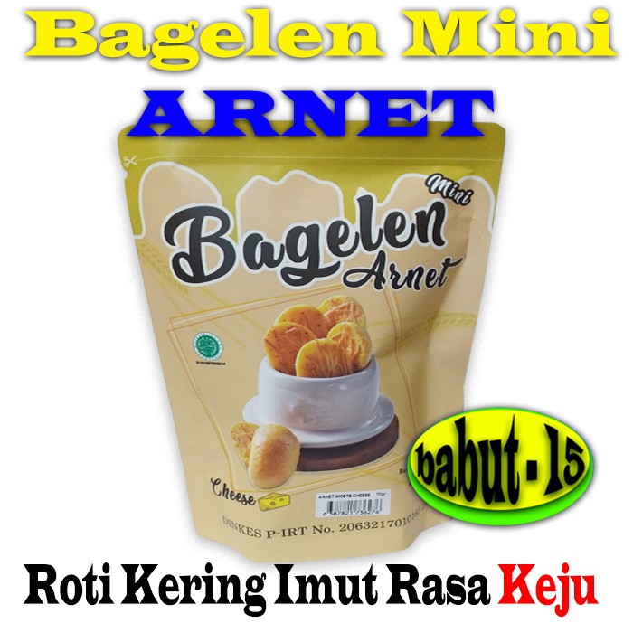 Bagelen Mini ARNET Roti Kering Rasa Keju