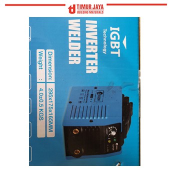 BIRU Redbo  LV120 LOW W IGBT Mesin Las Listrik EDON DRY Inverter Travo Mesin Las Inverter MMA 120 IGBT 450 watt / Mesin las / Mesin trafo las / welding LOW WATT