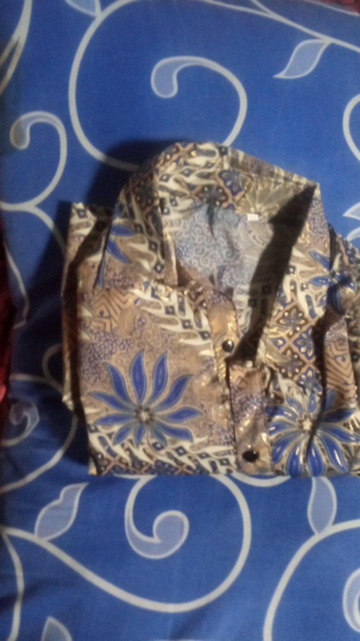 Kemeja Batik Lengan Panjang Pria | Batik Jumbo | Baju Batik Besar Bigsize Oversize Xxl Xxxl