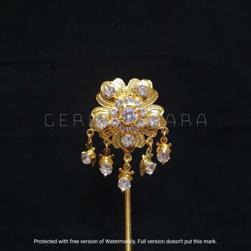 Mentul / Kembang Goyang Diamond Zircon V11