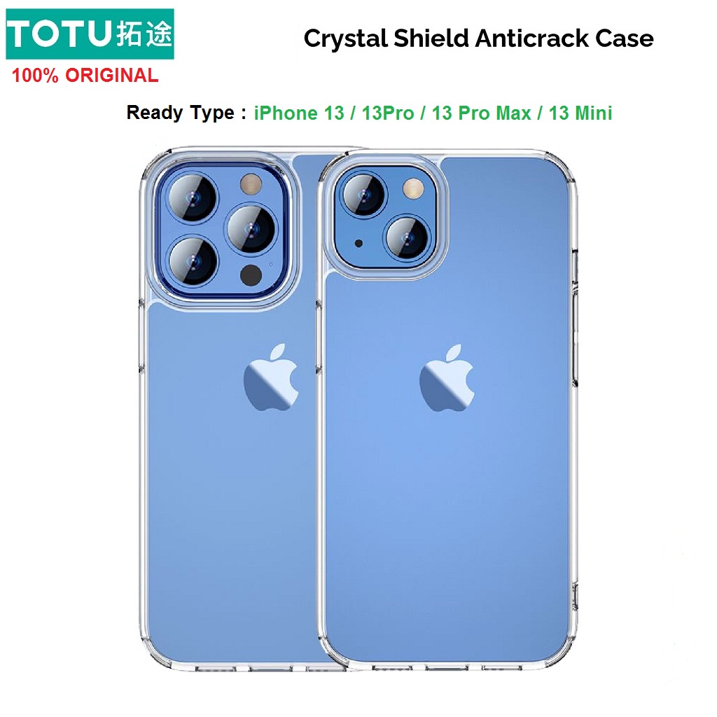 TOTU Case Crystal Shield Series Cover Apple iPhone 13 Pro Max 13 Mini