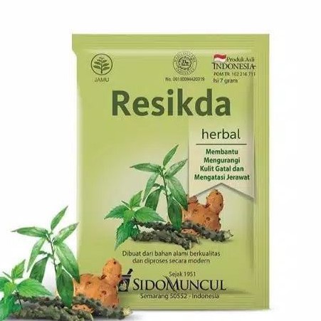 Jamu Resikda Sidomuncul Isi 5 Sachet