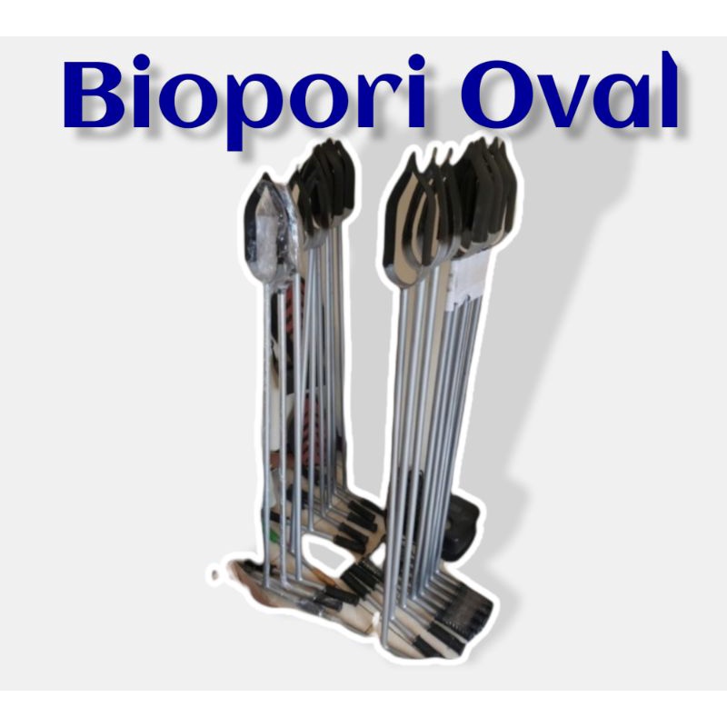 BOR Tanah BIOPORI Oval ukuran diameter 15 cm atau 6 inch