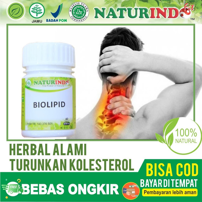 

BIOLIPID HERBAL NATURINDO SPESIAL MENGATASI KOLESTEROL TINGGI DALAM DARAH 100%ASLI