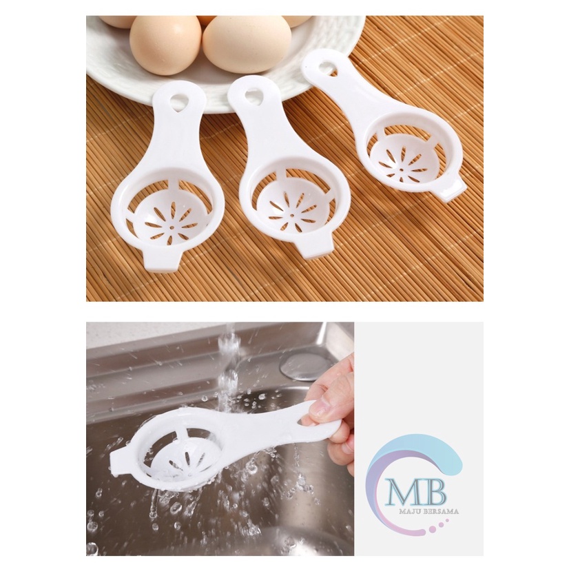 RT28 Alat Saringan Sendok Pemisah Kuning dan putih Telur Sederhana Egg Separator MB2514