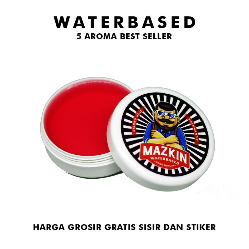 POMADE WATERBASED Mazkin premium travel size