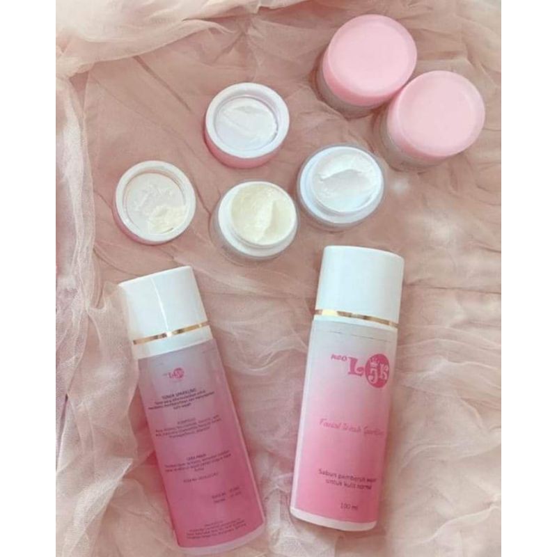 CREAM LJK SKINCARE BIRU DAN PINK