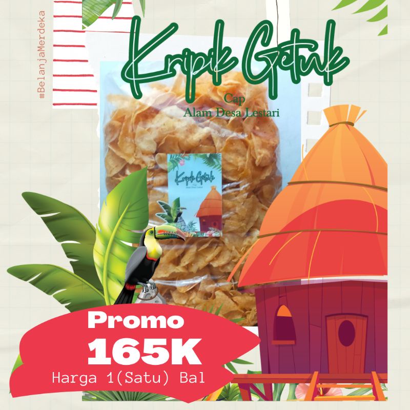 

Keripik Getuk Cap Alam Desa Lestari