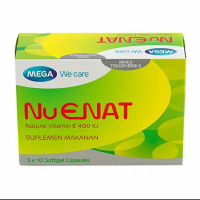 NU ENAT 400 IU Mega We Care isi 30 Softgel